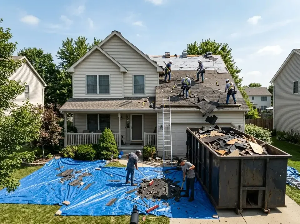 roof-replacement-debris-remova-004 — frequently asked questions, Cheapest Dumpster Rentals in Trophy Club, TX